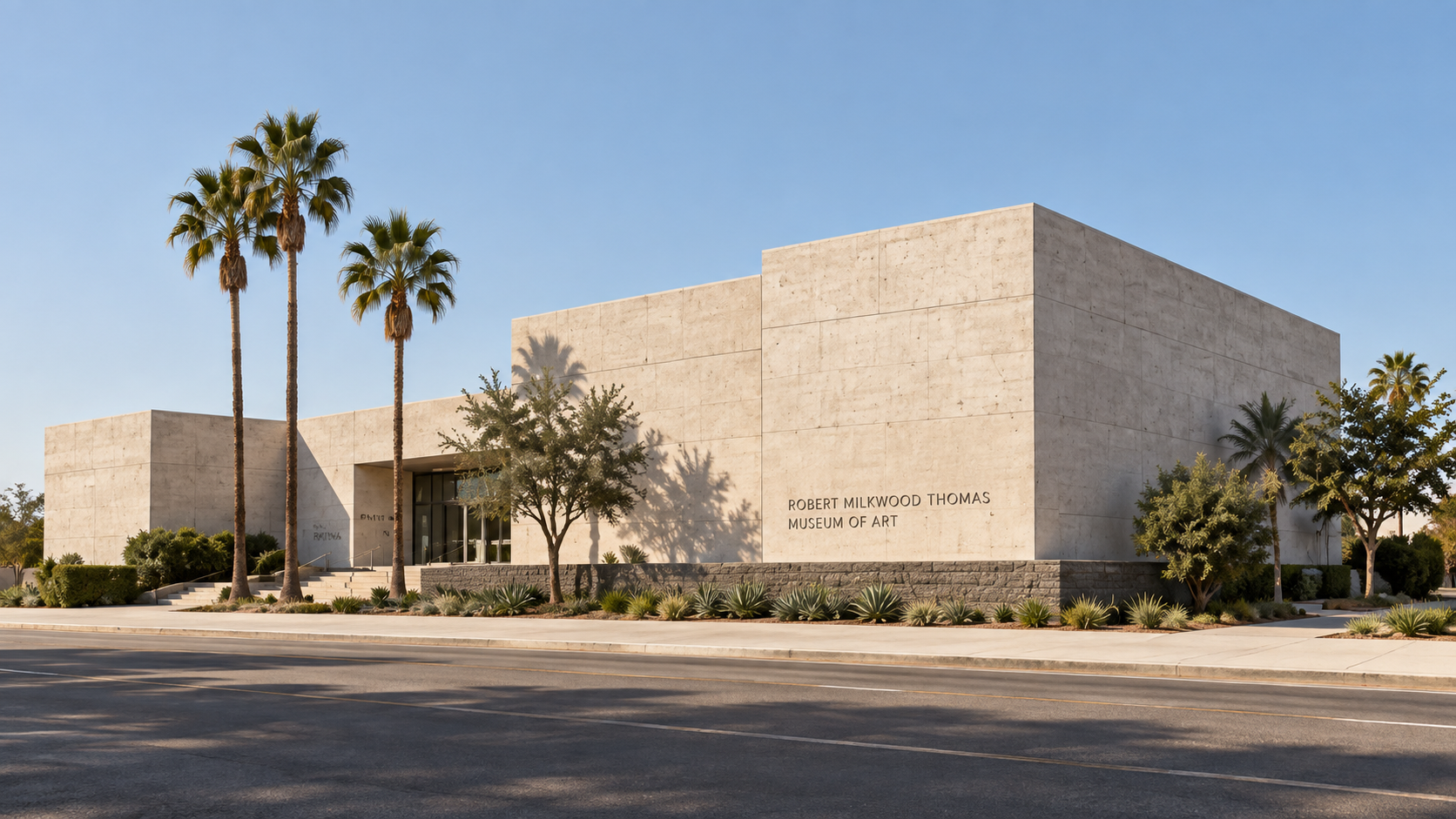 Robert Milkwood Thomas Museum of Art exterior